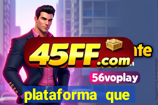 plataforma que deposita 5 reais